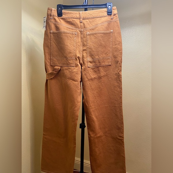 RSQ Relaxed Carpenter Pants, Color Orange/Brown, Size L, Condition New - Picture 2 of 4